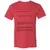 Wife Stats 2 Unisex V-Neck T-Shirt - Heather Red - 5
