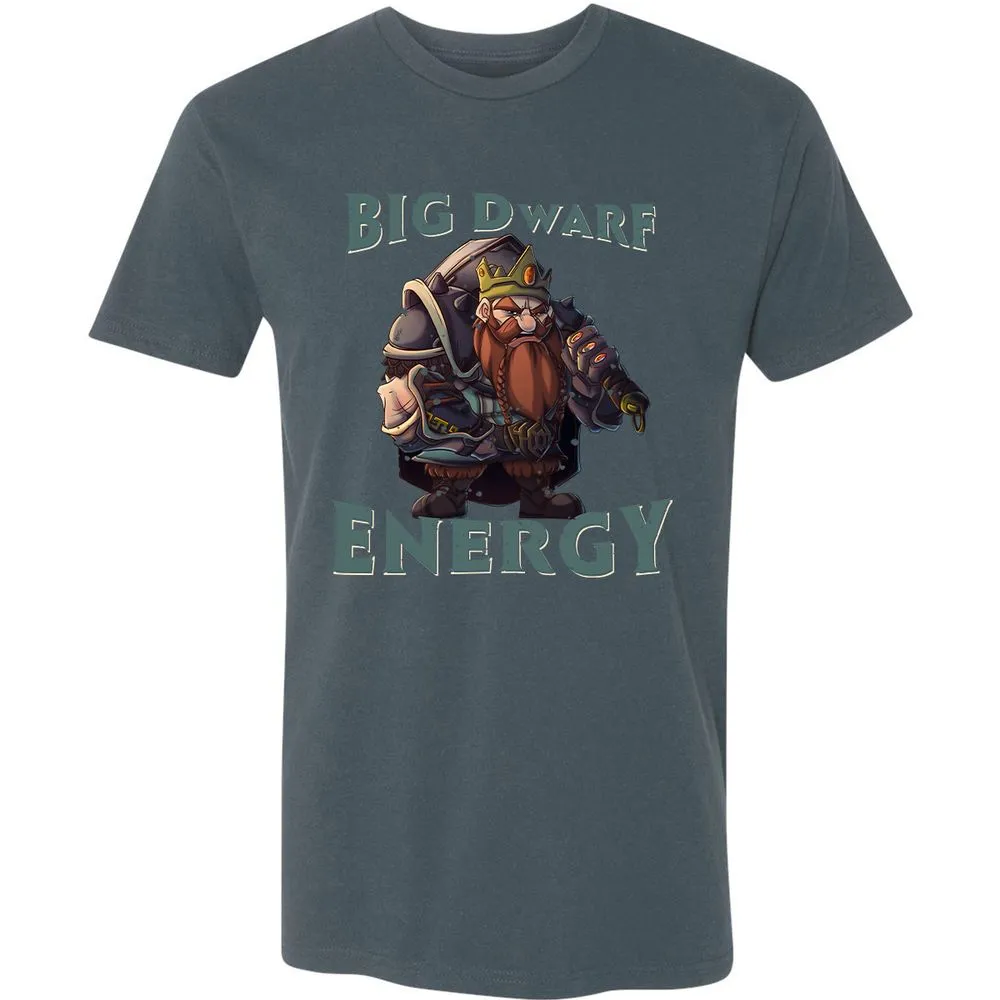 Big Dwarf Energy Premium Unisex T-Shirt - Indigo - 15