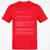 Artist Stats Classic Unisex T-Shirt - Red - 10