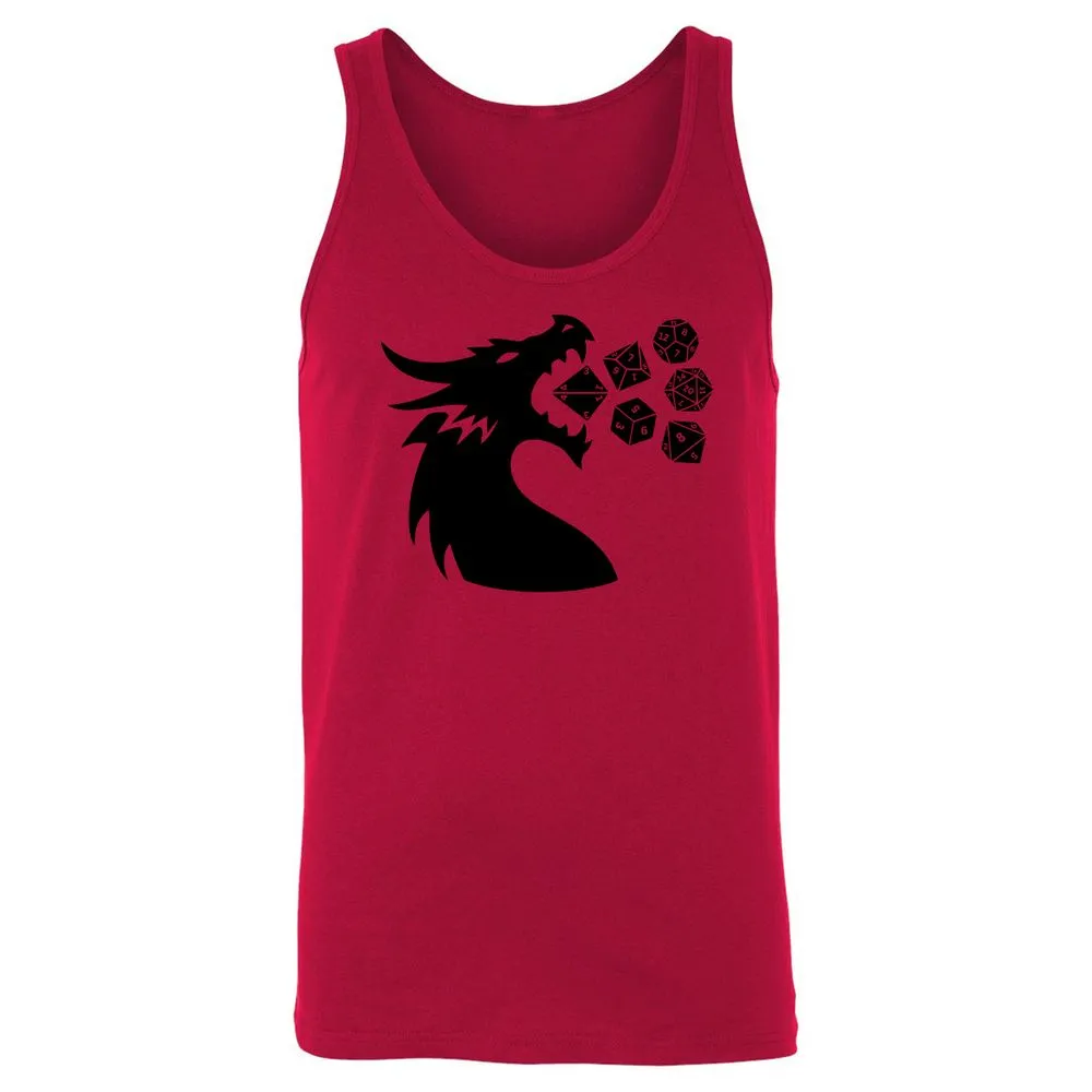 Pac And Dragon Unisex Jersey Tank - Red - 11