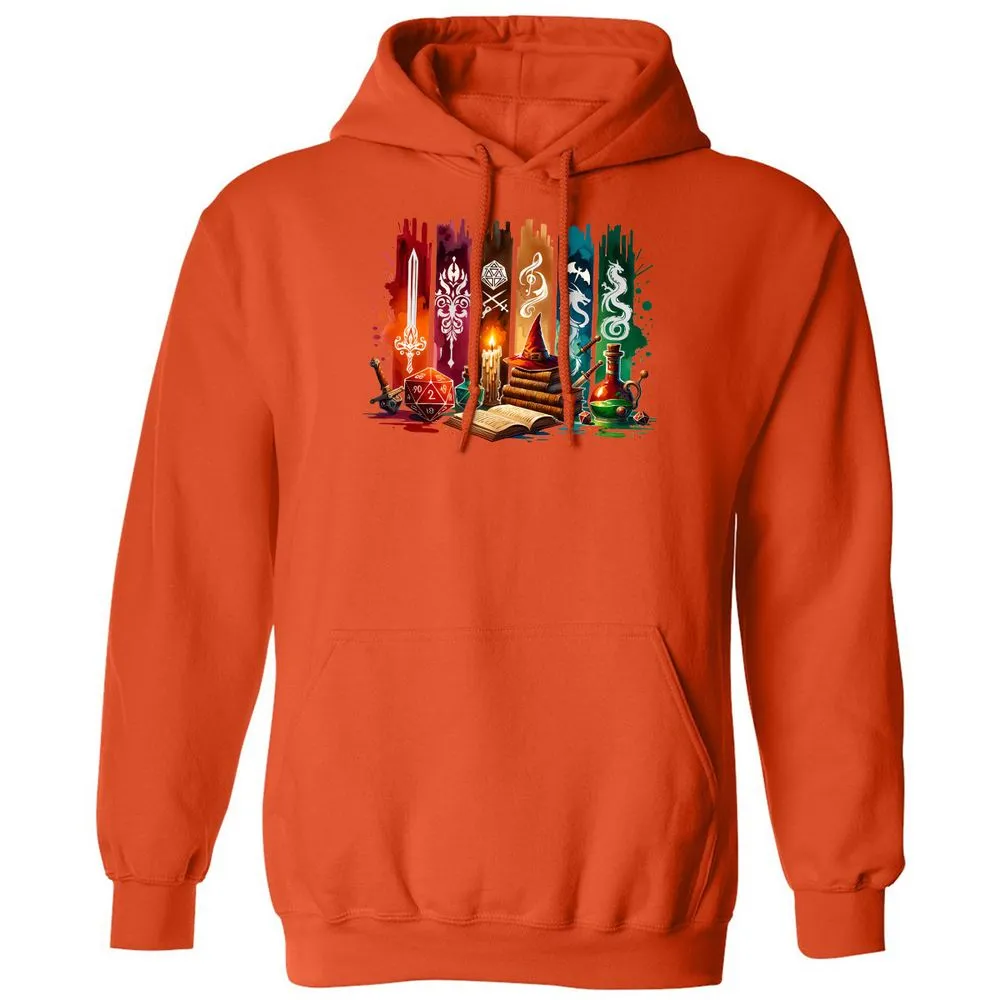 DnD Classes Classic Unisex Hoodie - Orange - 10