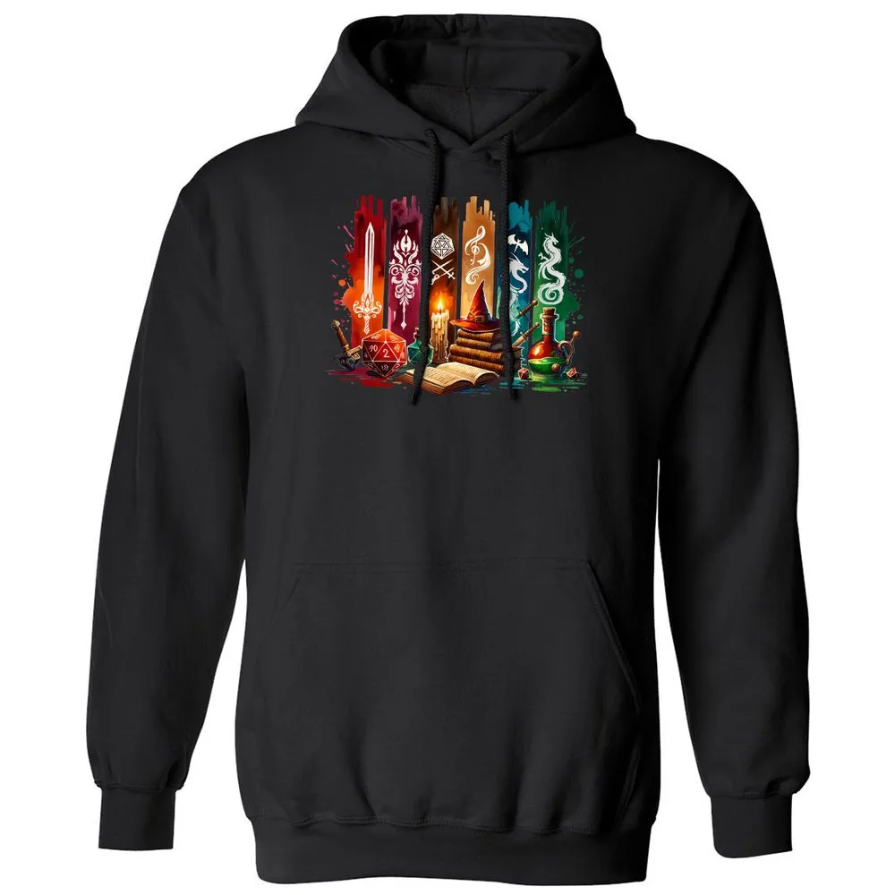DnD Classes Classic Unisex Hoodie - Black - 11