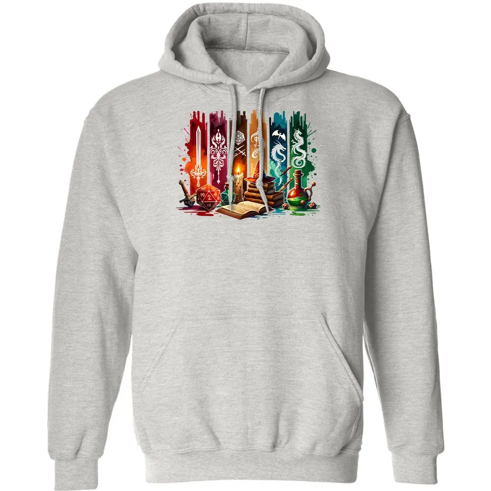 DnD Classes Classic Unisex Hoodie - Ash - 2