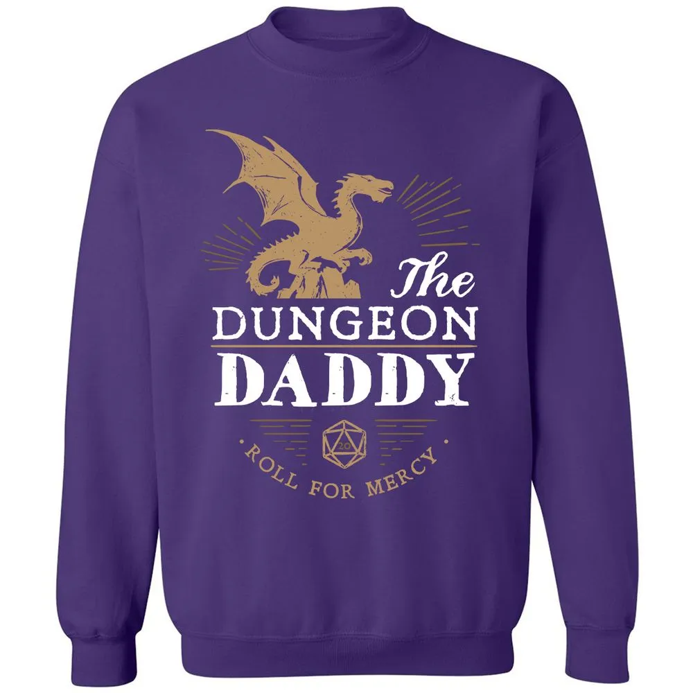 Dungeon Daddy Roll For Mercy Classic Unisex Sweatshirt - Purple - 6