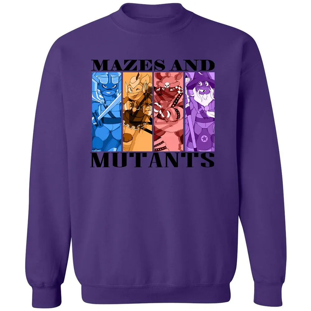 Mazes & Mutants Classic Unisex Sweatshirt - Purple - 6