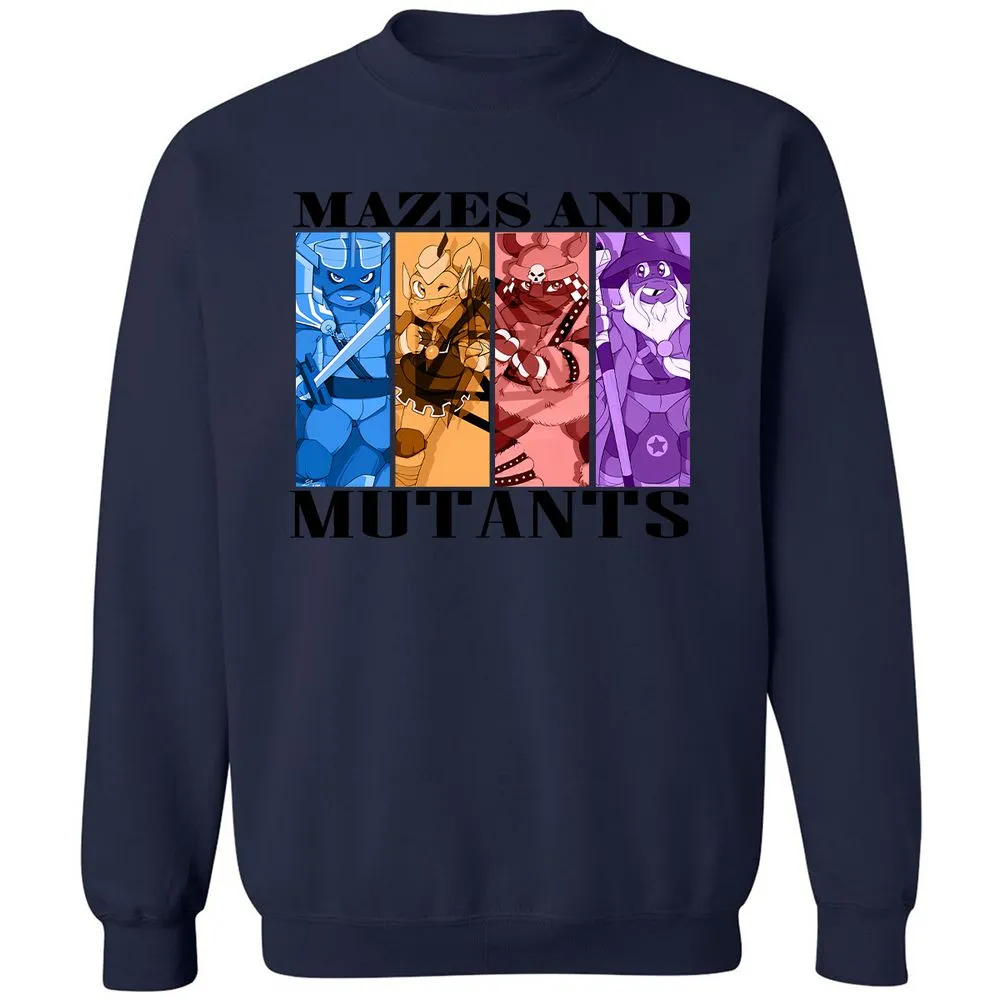Mazes & Mutants Classic Unisex Sweatshirt - Navy - 8