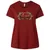 Yes They're Natural Ladies Curvy Jersey - Cardinal - 10