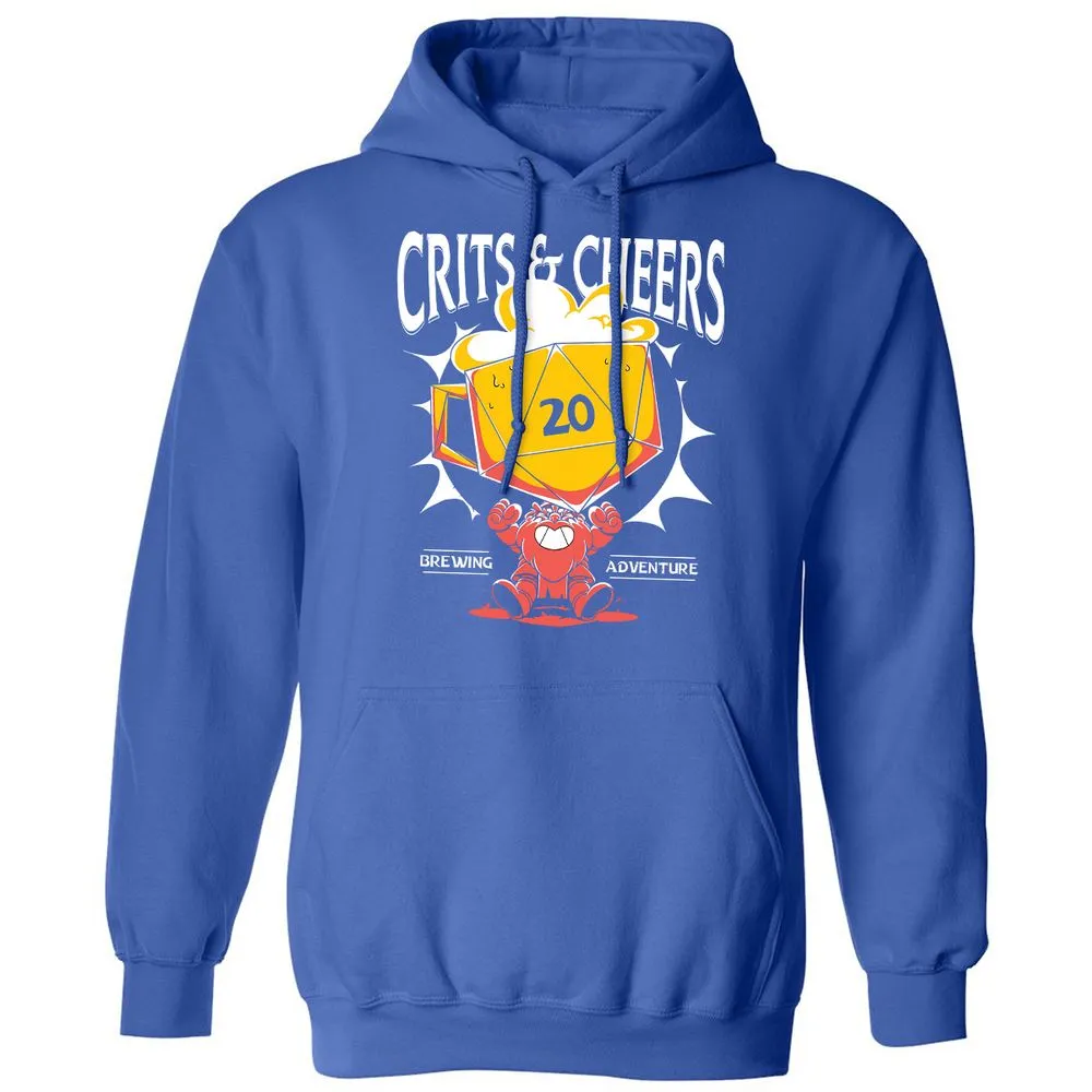 Crits & Cheers Classic Unisex Hoodie - Royal - 9