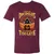 When The Dm Smiles Its Already Too Late Unisex V-Neck T-Shirt - Maroon - 6
