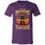 When The Dm Smiles Its Already Too Late Unisex V-Neck T-Shirt - Team Purple - 9