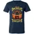 When The Dm Smiles Its Already Too Late Unisex V-Neck T-Shirt - Heather Navy - 15