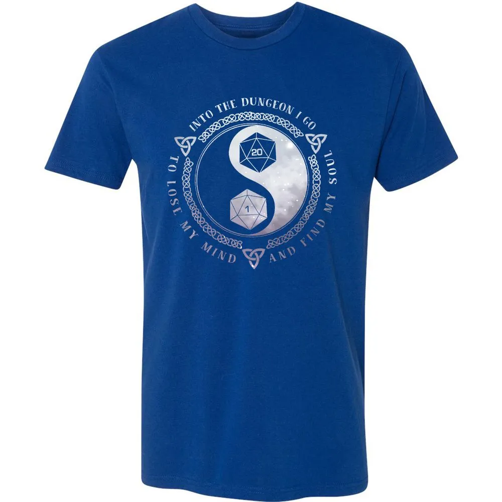 Into The Dungeon I Go Premium Unisex T-Shirt - Royal - 10