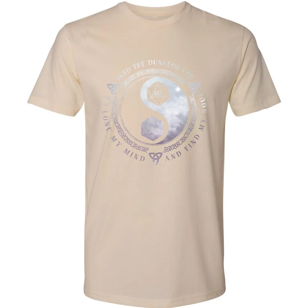Into The Dungeon I Go Premium Unisex T-Shirt - Cream - 14