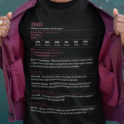 Dad Stats Classic Unisex T-Shirt