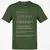 Dad Stats Classic Unisex T-Shirt - Military Green - 6