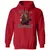 Big Dwarf Energy Classic Unisex Hoodie - Red - 5