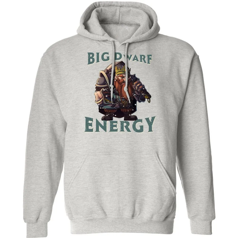 Big Dwarf Energy Classic Unisex Hoodie - Ash - 8