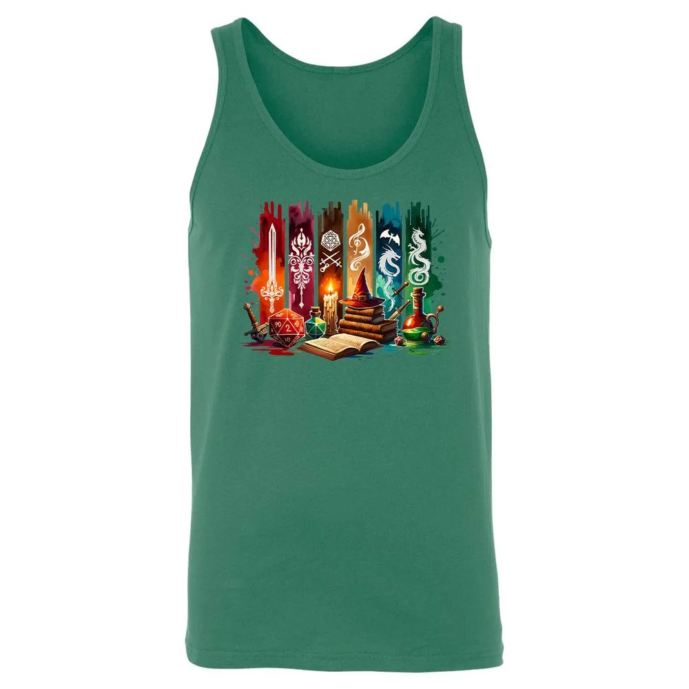DnD Classes Unisex Jersey Tank - Kelly - 9