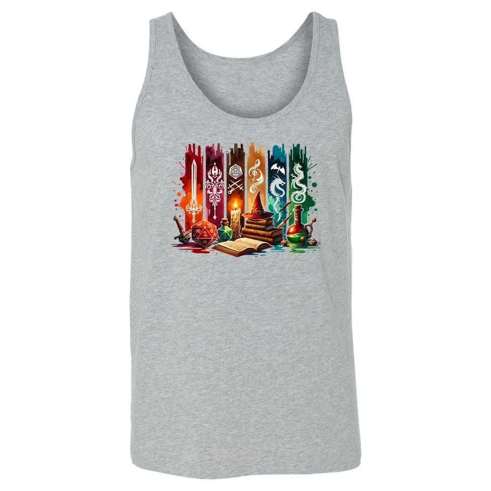 DnD Classes Unisex Jersey Tank - Athletic Heather - 4
