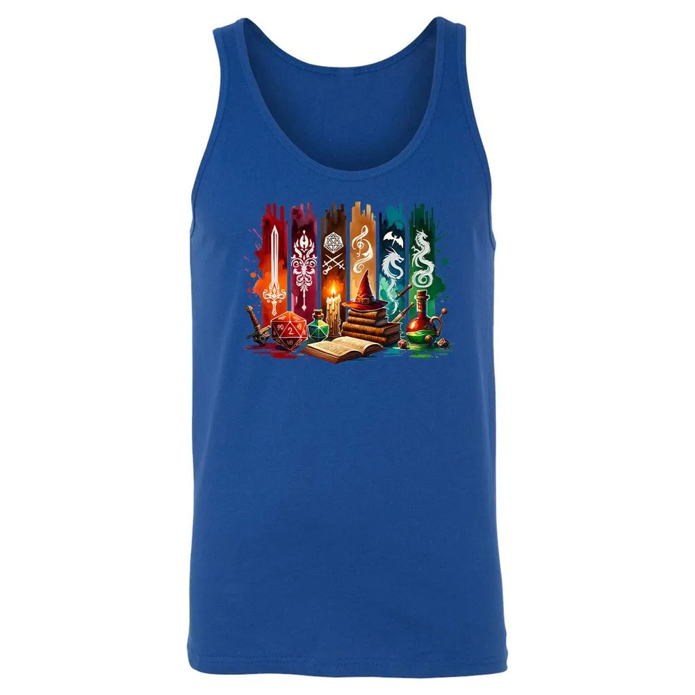 DnD Classes Unisex Jersey Tank - True Royal - 13