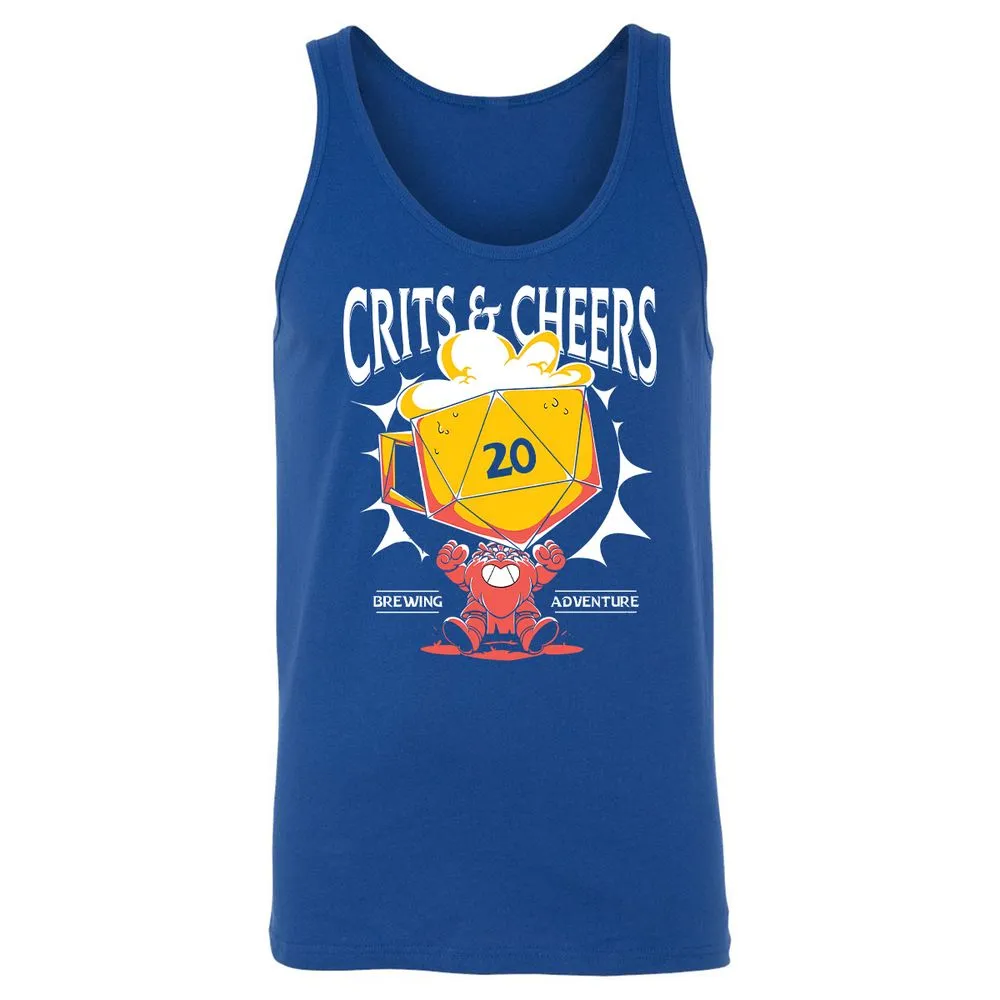Crits & Cheers Unisex Jersey Tank - True Royal - 13