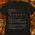Musician Stats Classic Unisex T-Shirt - 1