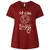 20 Sides to Every Story Ladies Curvy Jersey - Cardinal - 10