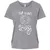 20 Sides to Every Story Ladies Curvy Jersey - Granite Heather - 9