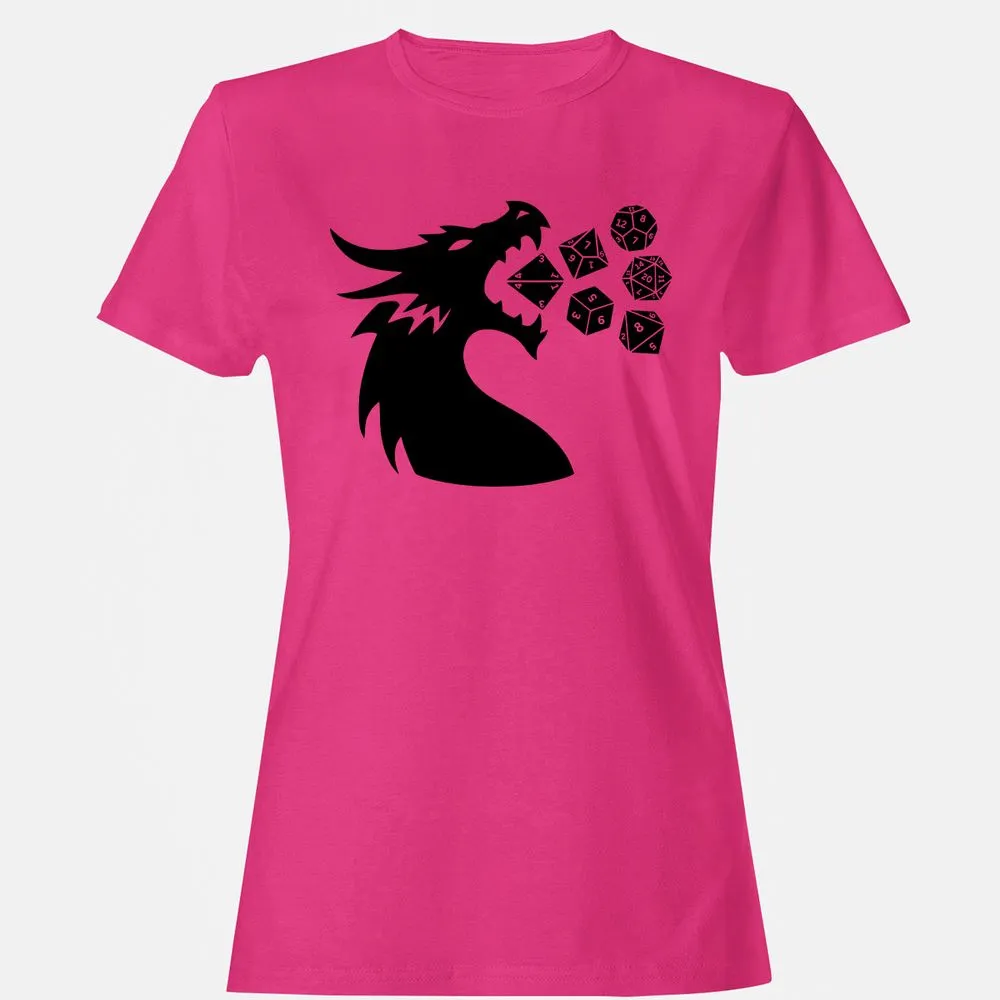 Pac And Dragon Women's T-Shirt - Heliconia - 6