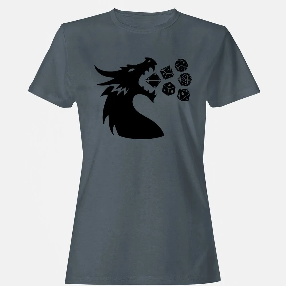 Pac And Dragon Women's T-Shirt - Charcoal - 3