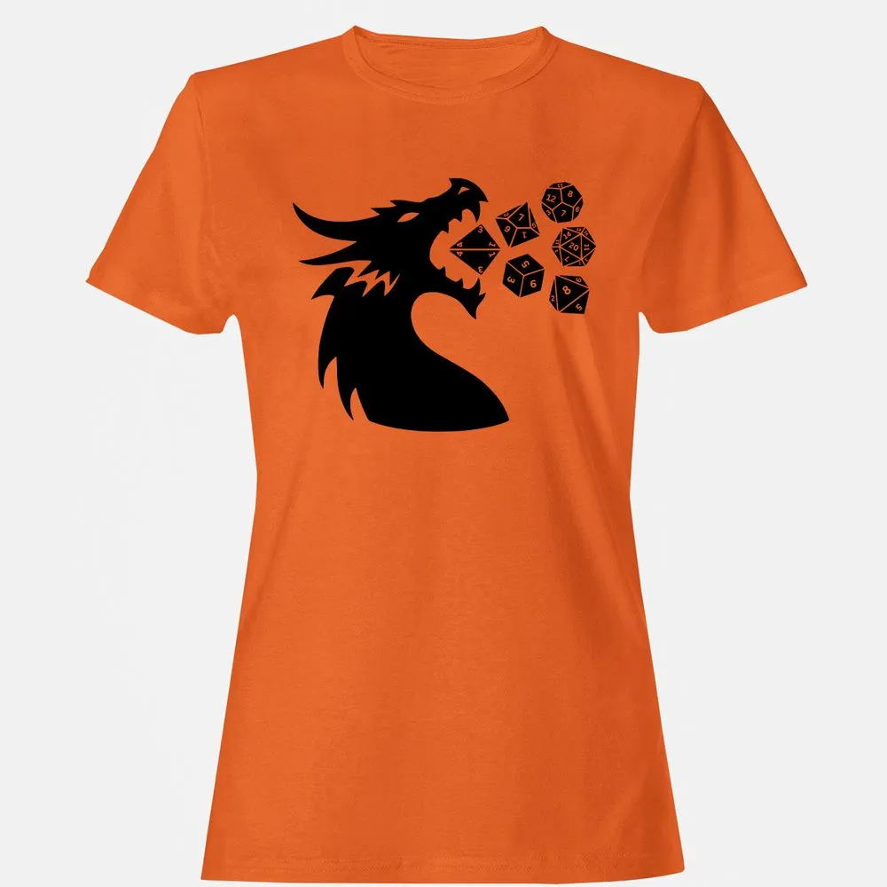 Pac And Dragon Women's T-Shirt - Orange - 11