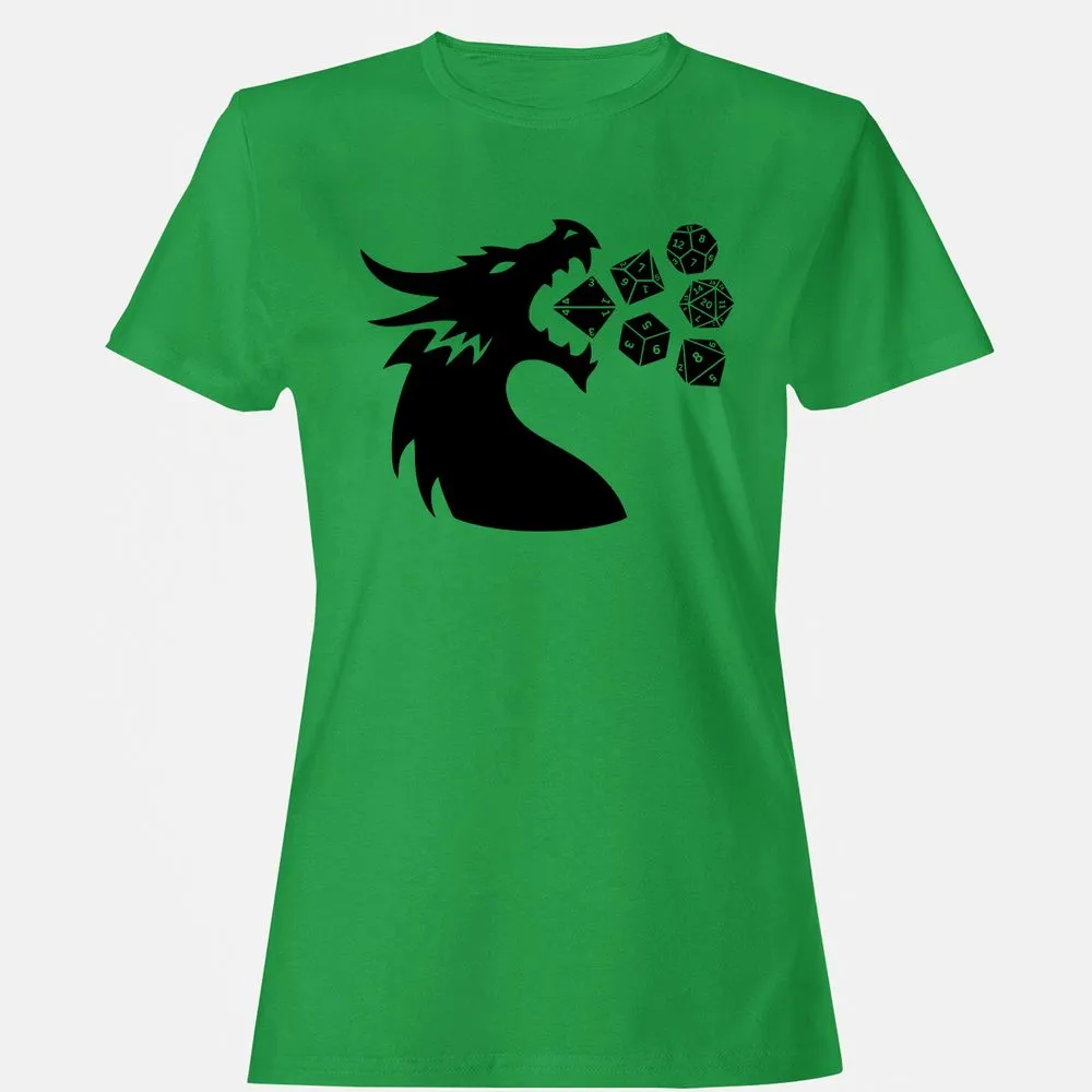 Pac And Dragon Women's T-Shirt - Irish Green - 7