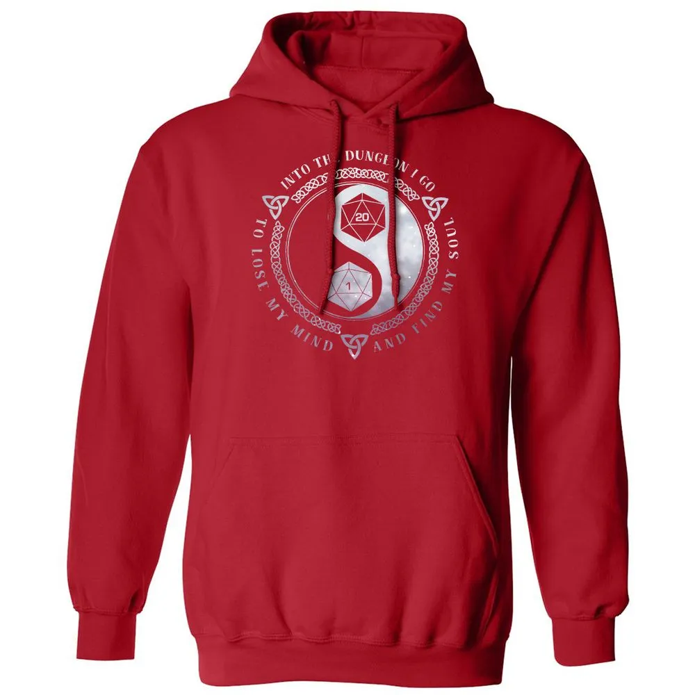 Into The Dungeon I Go Classic Unisex Hoodie - Red - 5
