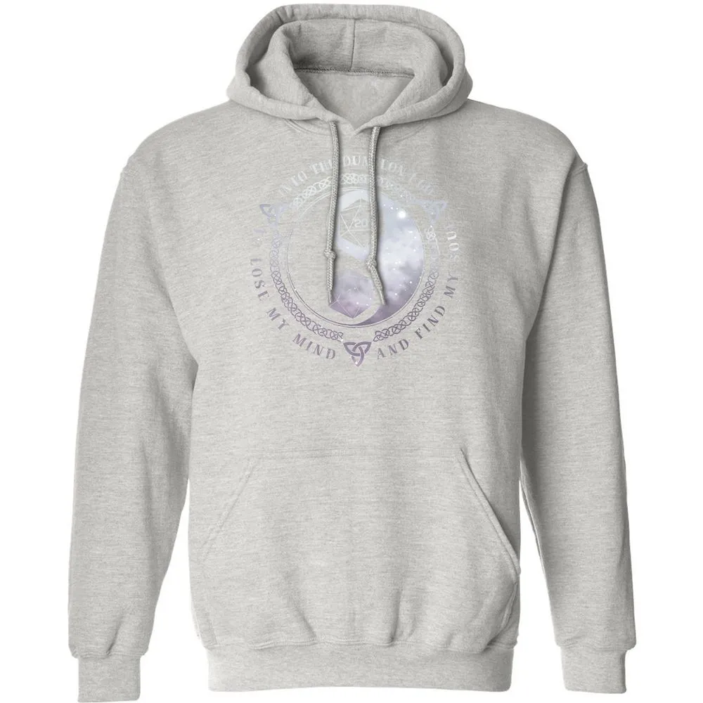 Into The Dungeon I Go Classic Unisex Hoodie - Ash - 8