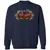 Yes They're Natural Classic Unisex Sweatshirt - Navy - 2