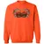 Yes They're Natural Classic Unisex Sweatshirt - Orange - 10