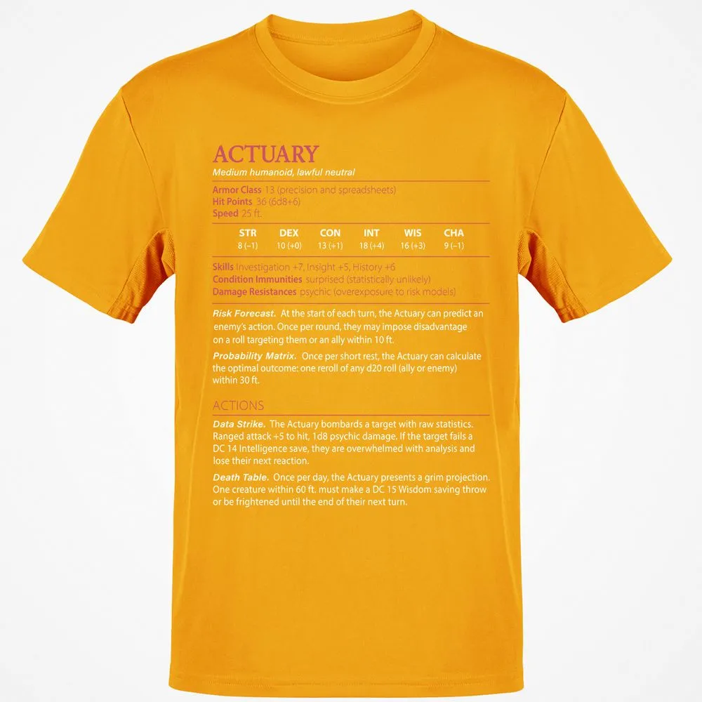 Actuary Stats - Gold - 4