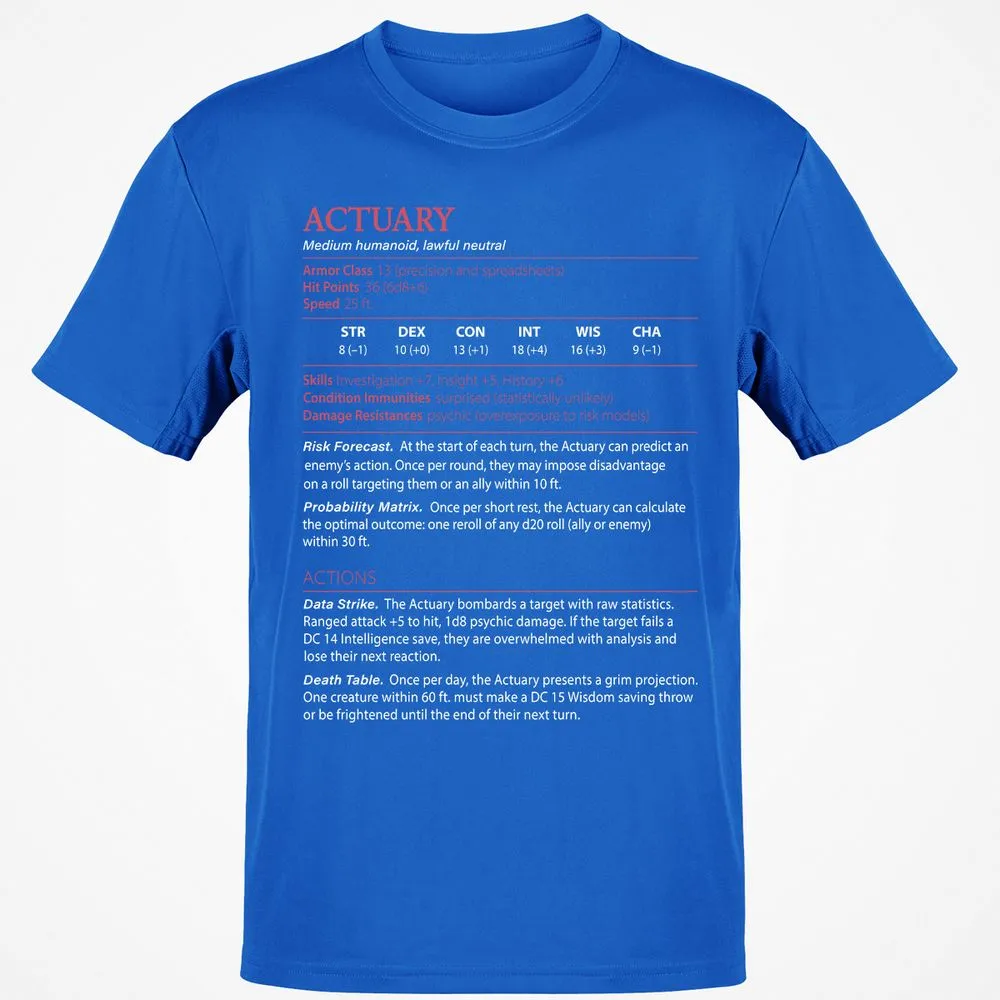 Actuary Stats - Royal - 11