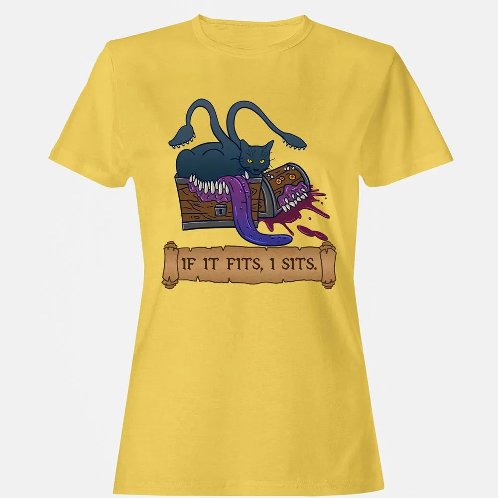 If It Fits I Sits Women's T-Shirt - Daisy - 4