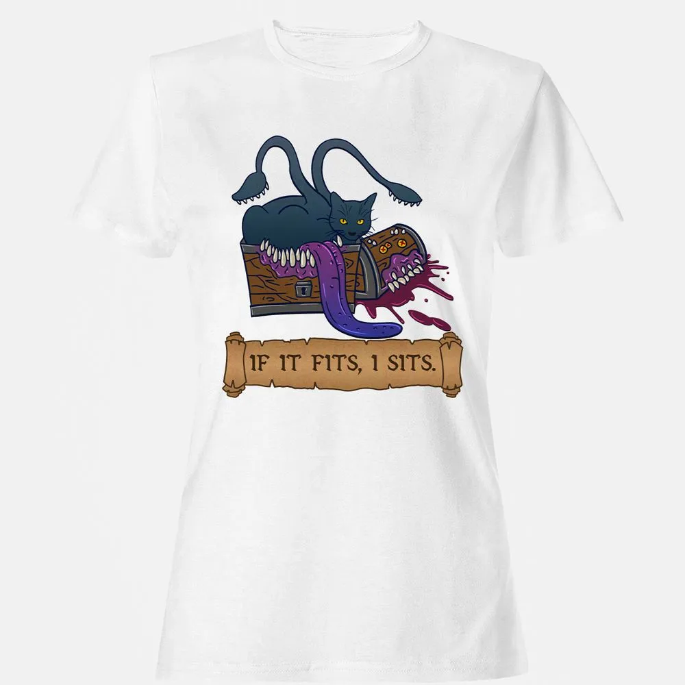 If It Fits I Sits Women's T-Shirt - White - 16