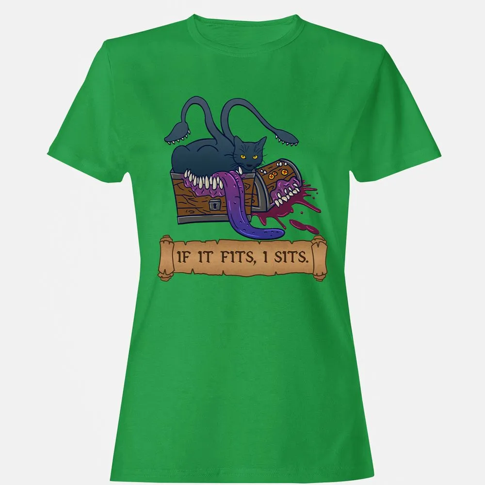 If It Fits I Sits Women's T-Shirt - Irish Green - 7