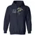 You Can Certainly Try Classic Unisex Hoodie - Navy - 2
