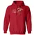 You Can Certainly Try Classic Unisex Hoodie - Red - 5