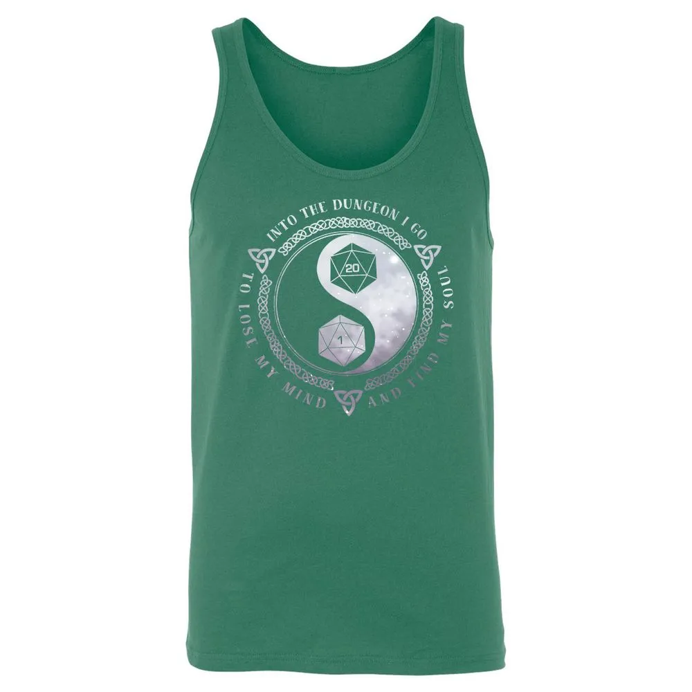 Into The Dungeon I Go Unisex Jersey Tank - Kelly - 9
