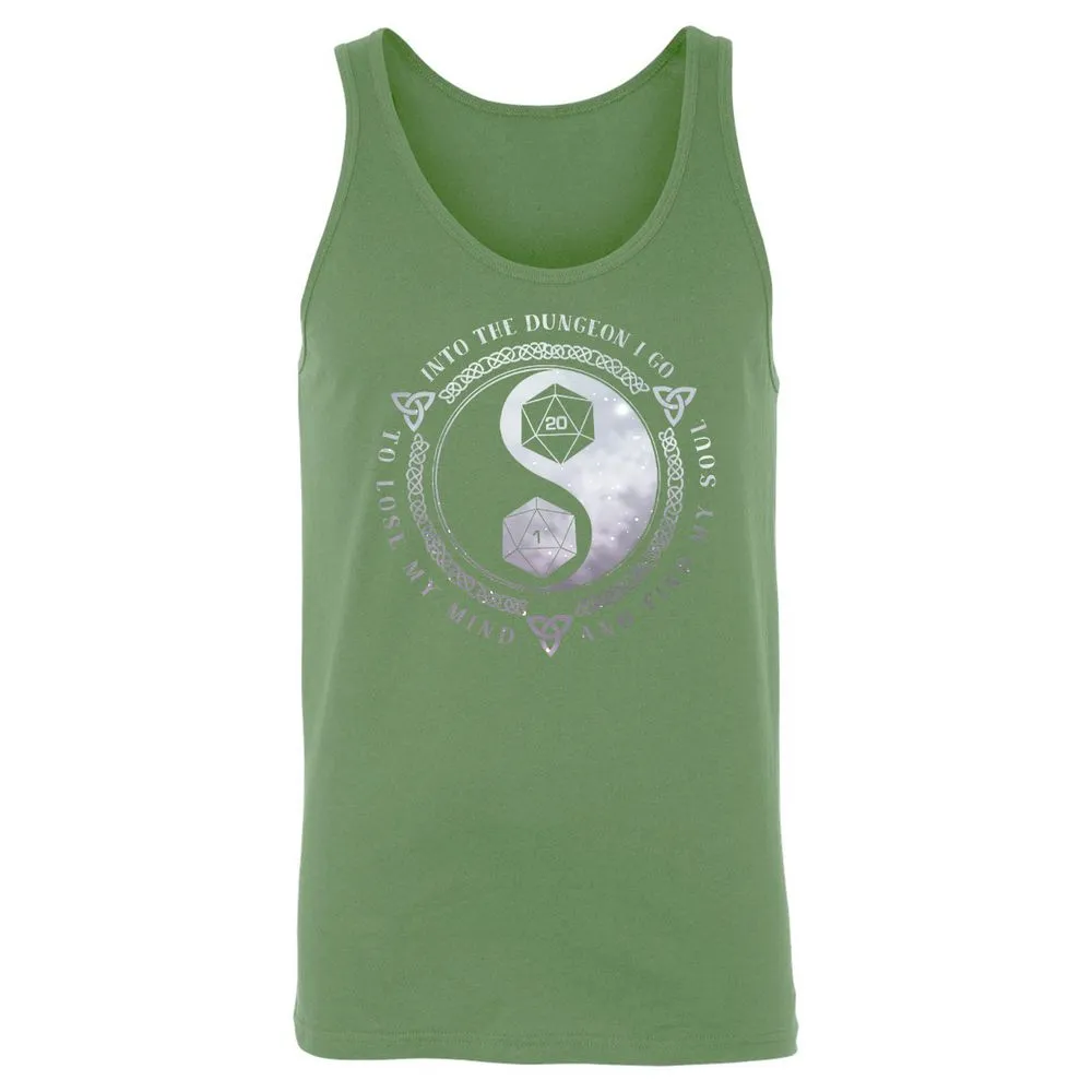 Into The Dungeon I Go Unisex Jersey Tank - Leaf - 10