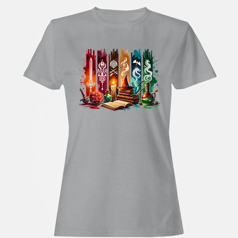 DnD Classes Women's T-Shirt - Sport Grey - 15
