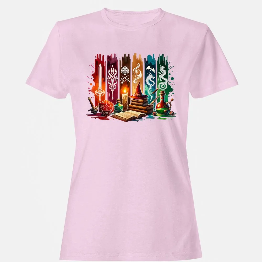 DnD Classes Women's T-Shirt - Light Pink - 9