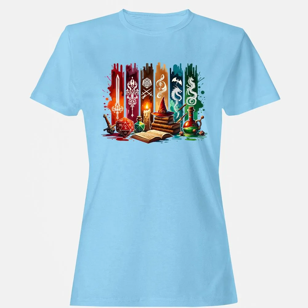 DnD Classes Women's T-Shirt - Light Blue - 8