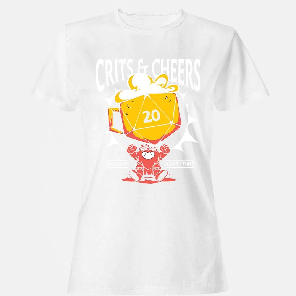 Crits & Cheers Women's T-Shirt - White - 16