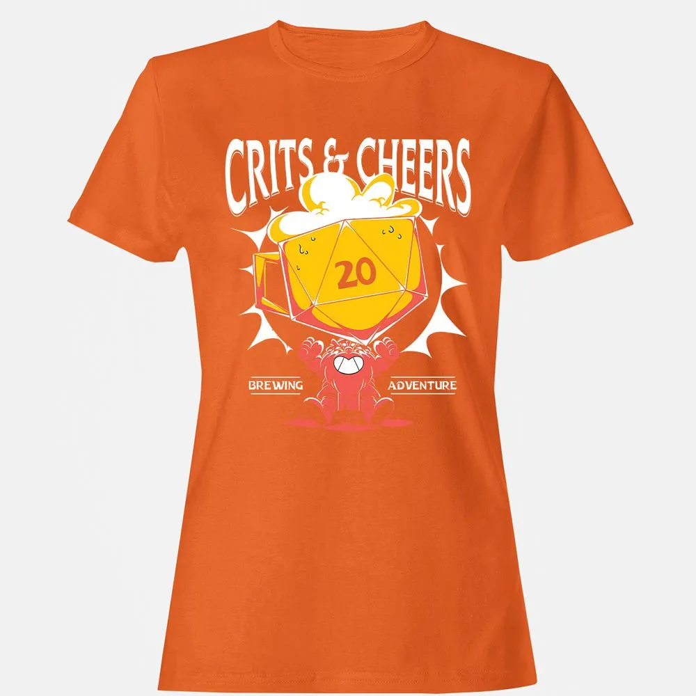 Crits & Cheers Women's T-Shirt - Orange - 11